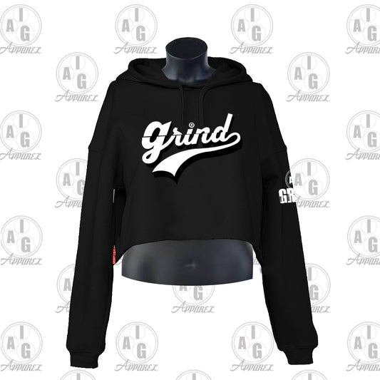 Grind Ladies Crop Hoodie