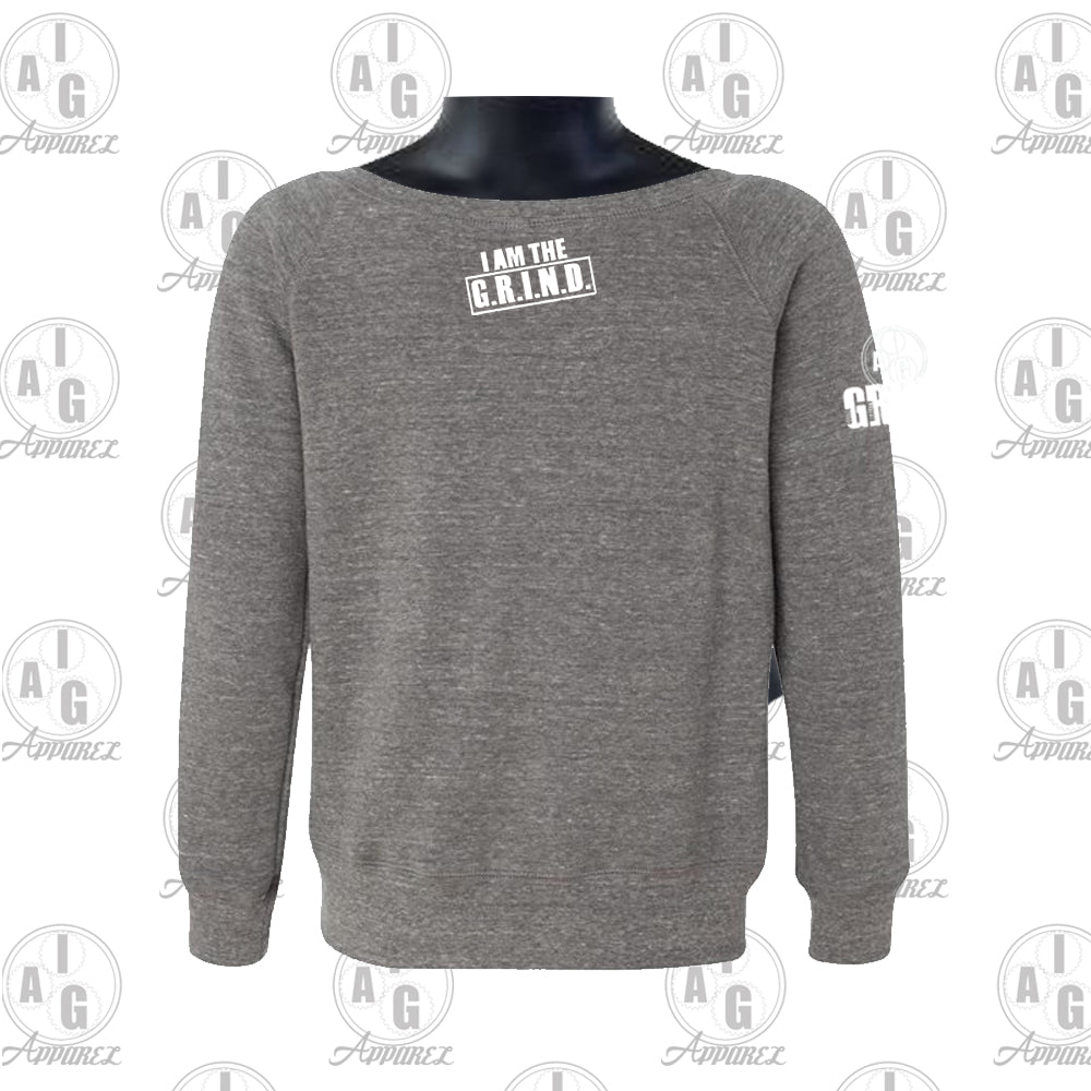 Grind Ladies Wide Neck Sweater