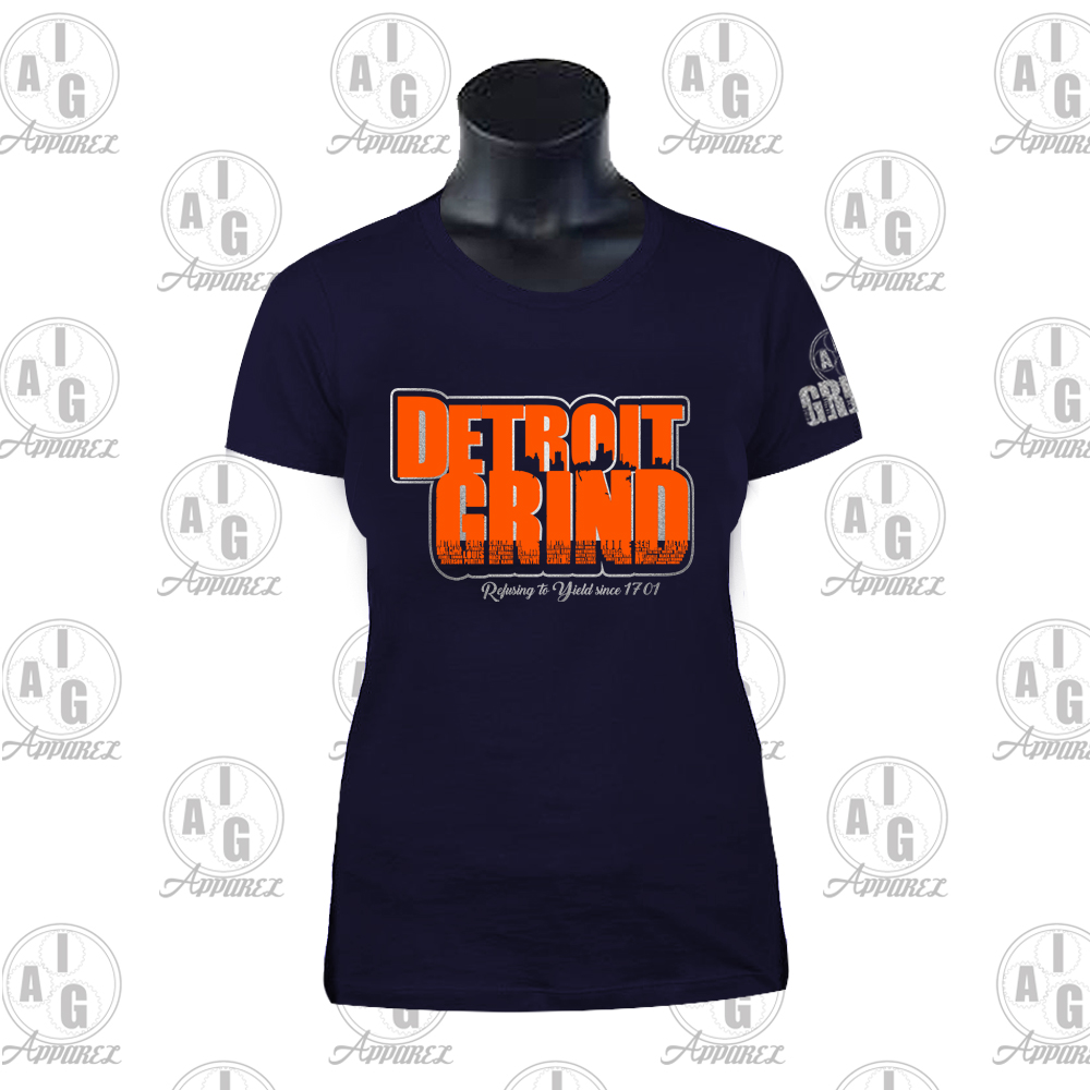 Detroit Grind Ladies Tee