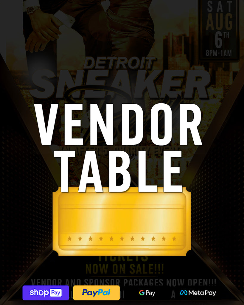 Vendor Package - Detroit Sneaker Ball