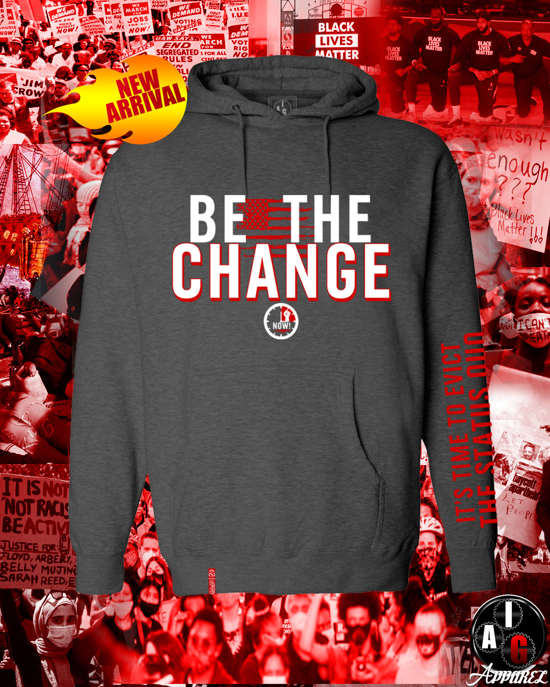 Be The Change Hoodie Special