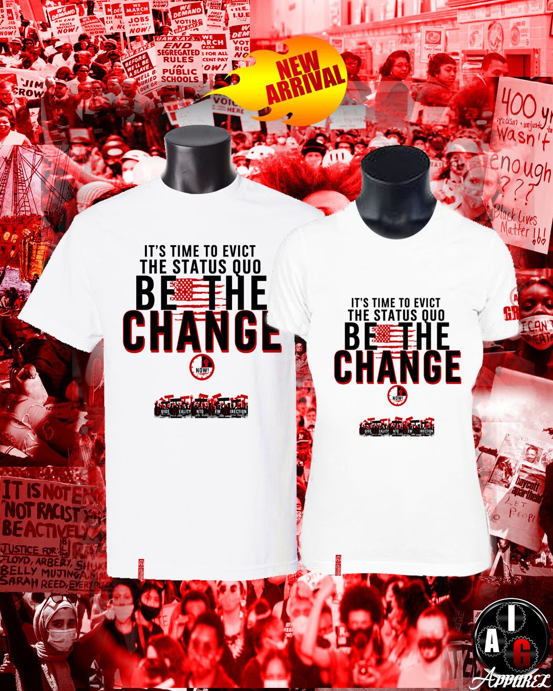 Be The Change Men's Tee Special