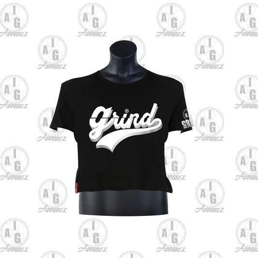 Grind Ladies Crop Tee