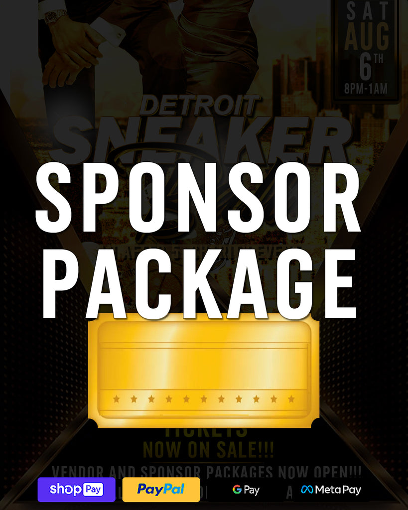 Sponsor Package - Detroit Sneaker Ball